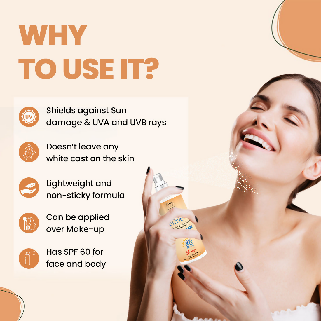 The Natural Wash Sun Defence Sunscreen SPF 60 UVA UVB PA++++ Sunblock Suncream  Grab2Buy The Natural Wash Grab2Buy