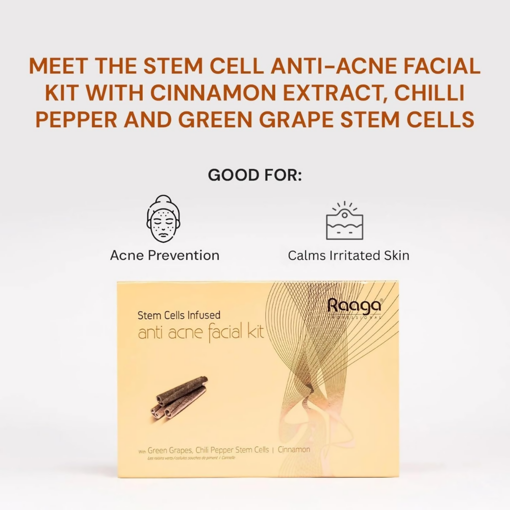 Raaga Professional Stem Cells Infused Anti Acne Facial Kit
