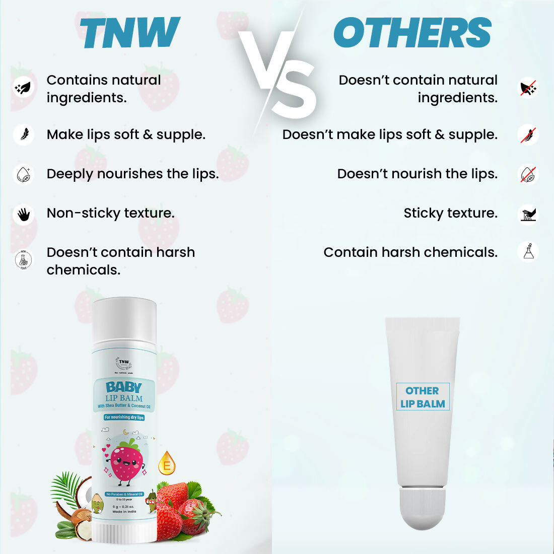 The Natural Wash Nourishing Baby Lip Balm 