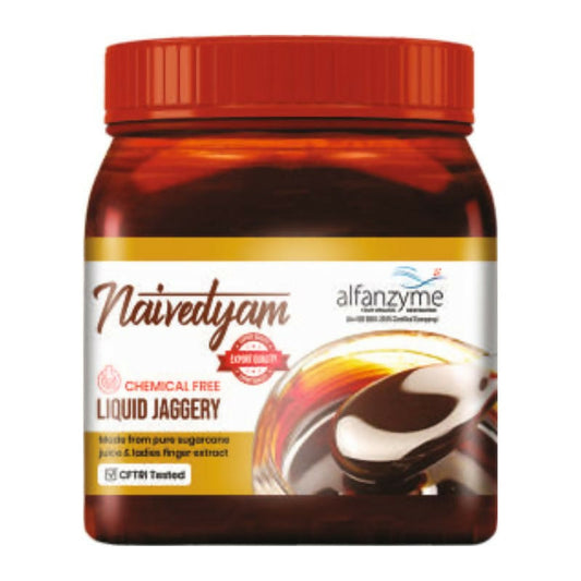 Naivedyam Chemical Free Liquid Jaggery - Jar - Grab2buy