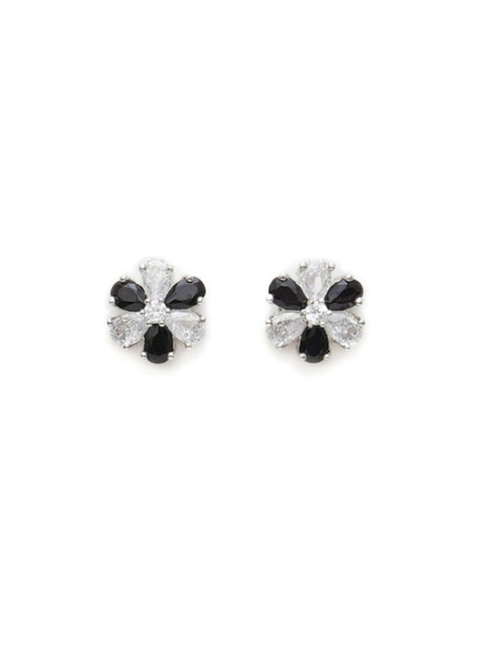 stone stud (Black and white) - Ruby Raang - Grab2buy