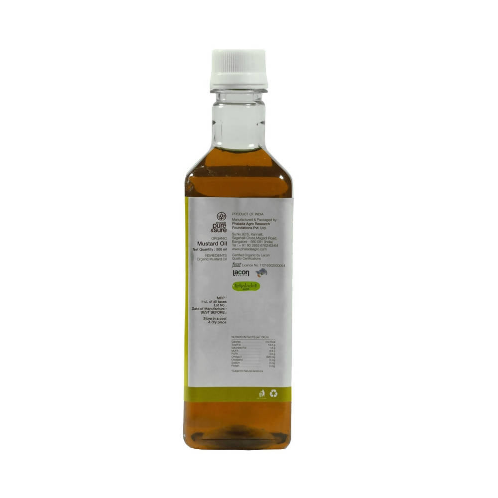 Pure & Sure Organic Mustard Oil - Grab2buy