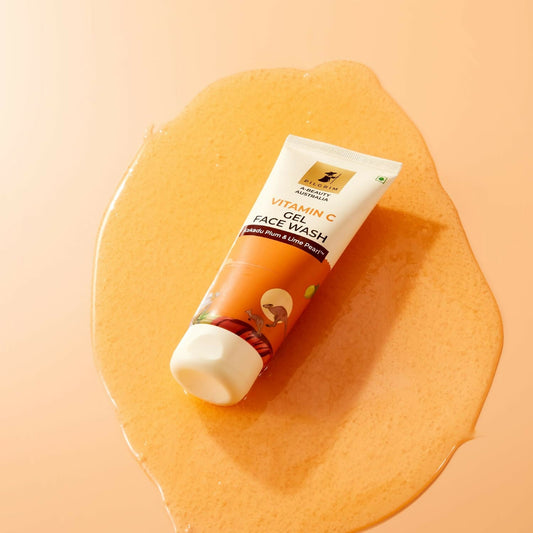 Pilgrim Australian Vitamin C Gel Face Wash with Kakadu Plum & Lime Pearl For Radiant & Glowing Skin - Grab2buy