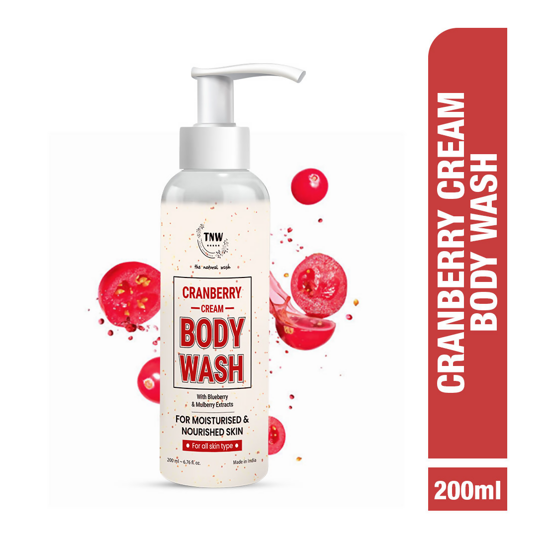 The Natural Wash Cranberry Cream Body Wash  Grab2Buy The Natural Wash Grab2Buy