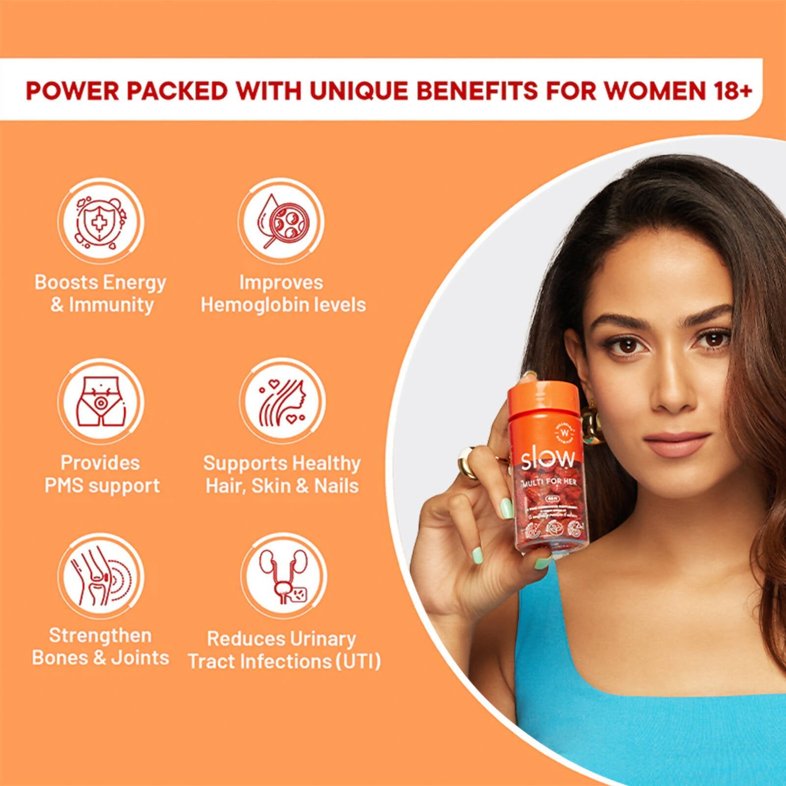 Wellbeing Nutrition Slow | Multivitamin for Her Capsules - Grab2buy