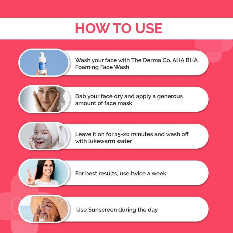The Derma Co 2% Salicylic Acid Mask For Acne & Blemish Prone Skin  Grab2Buy The Derma Co Grab2Buy