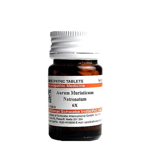 Dr. Willmar Schwabe India Aurum Muriaticum Natronatum Trituration Tablet 