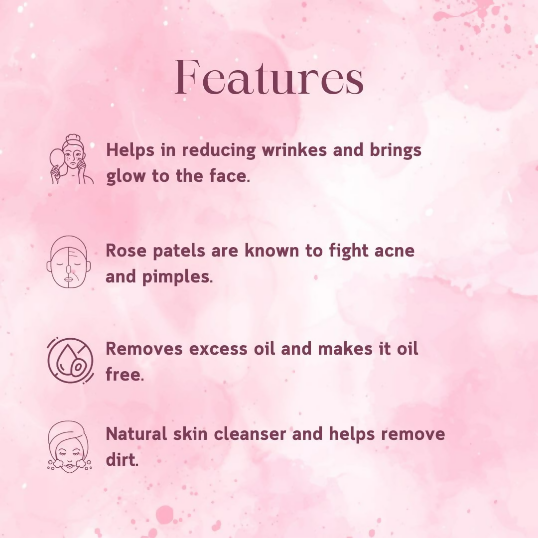 Veda Harvest Rose Petal Powder For Skin Glow  Grab2Buy Veda Harvest Grab2Buy