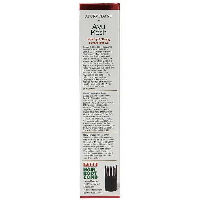 Baidyanath Jhansi Ayu Kesh Healthy And Strong Herbal Hair Oil - Grab2buy
