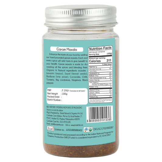 Praakritik Natural Garam Masala Powder - Grab2buy