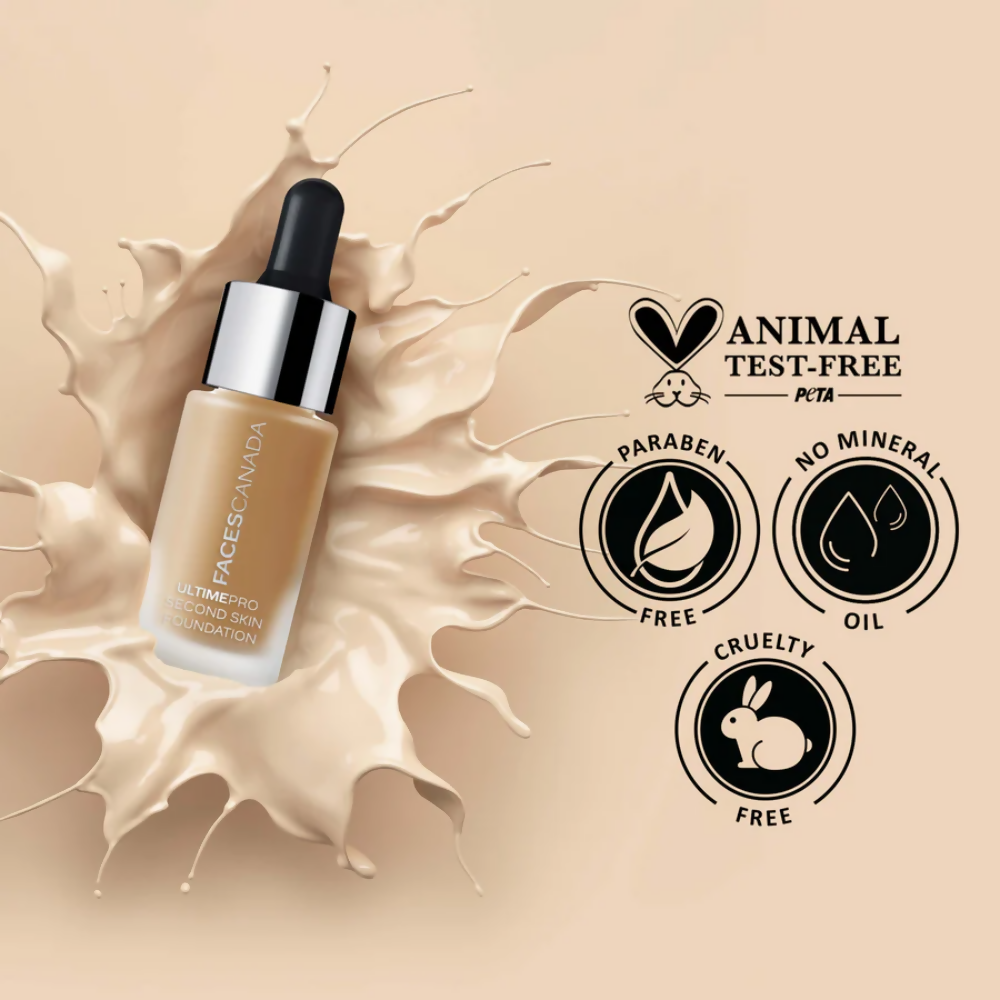 Faces Canada Ultime Pro Second Skin Foundation - Sand 04