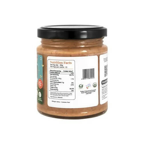 Truefarm Organic Almond Butter Crunchy-Unsweetened - Grab2buy