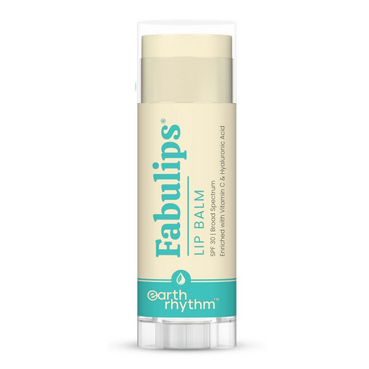 Earth Rhythm Fabulips Lip Balm SPF 30 Broad Spectrum With Vit C & Hyaluronic Acid 