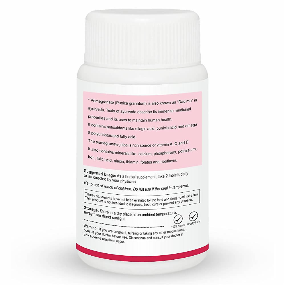 Herb Essential Pomegranate Tablets 