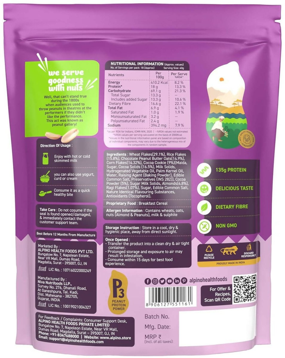 Alpino Chocolate Super Muesli Nuts & Cookies - Grab2buy