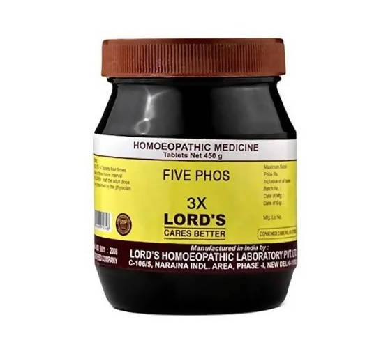 Lord's Homeopathy Five Phos Biocombination Tablets 