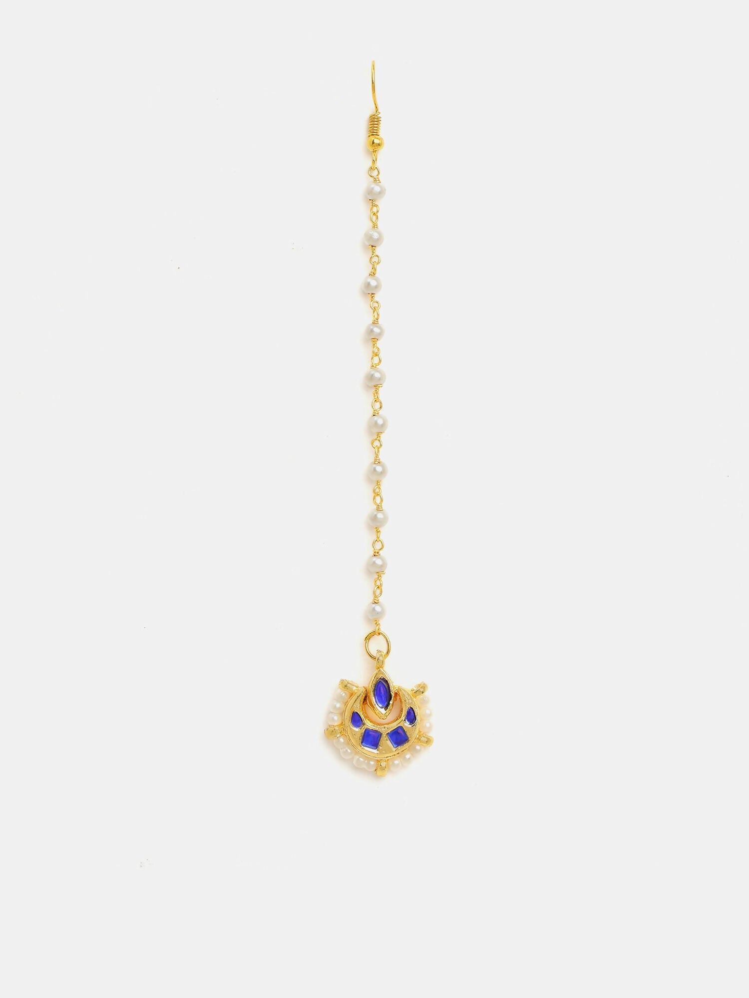 Ruby Raang Virasat Jewels Maang Tikka