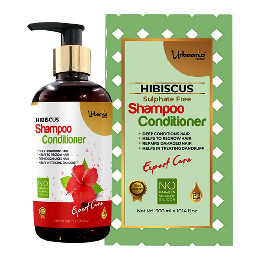 Urbaano Herbal Anti Hair fall Hibiscus Extract Rich Shampoo & Conditioner  Grab2Buy Urbaano Herbal Grab2Buy
