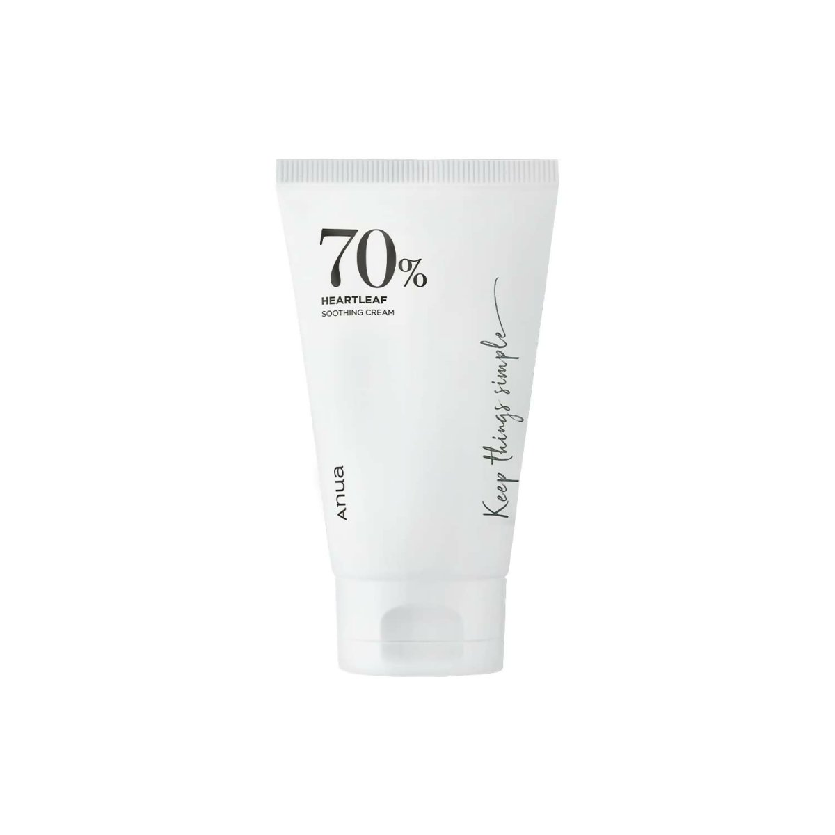 Anua Heartleaf 70% Soothing Cream - Moisturizing, Soothing The Skin, Panthenol, Ceramide, Moisture Barrier - Korean Skincare | Swadesiicart
