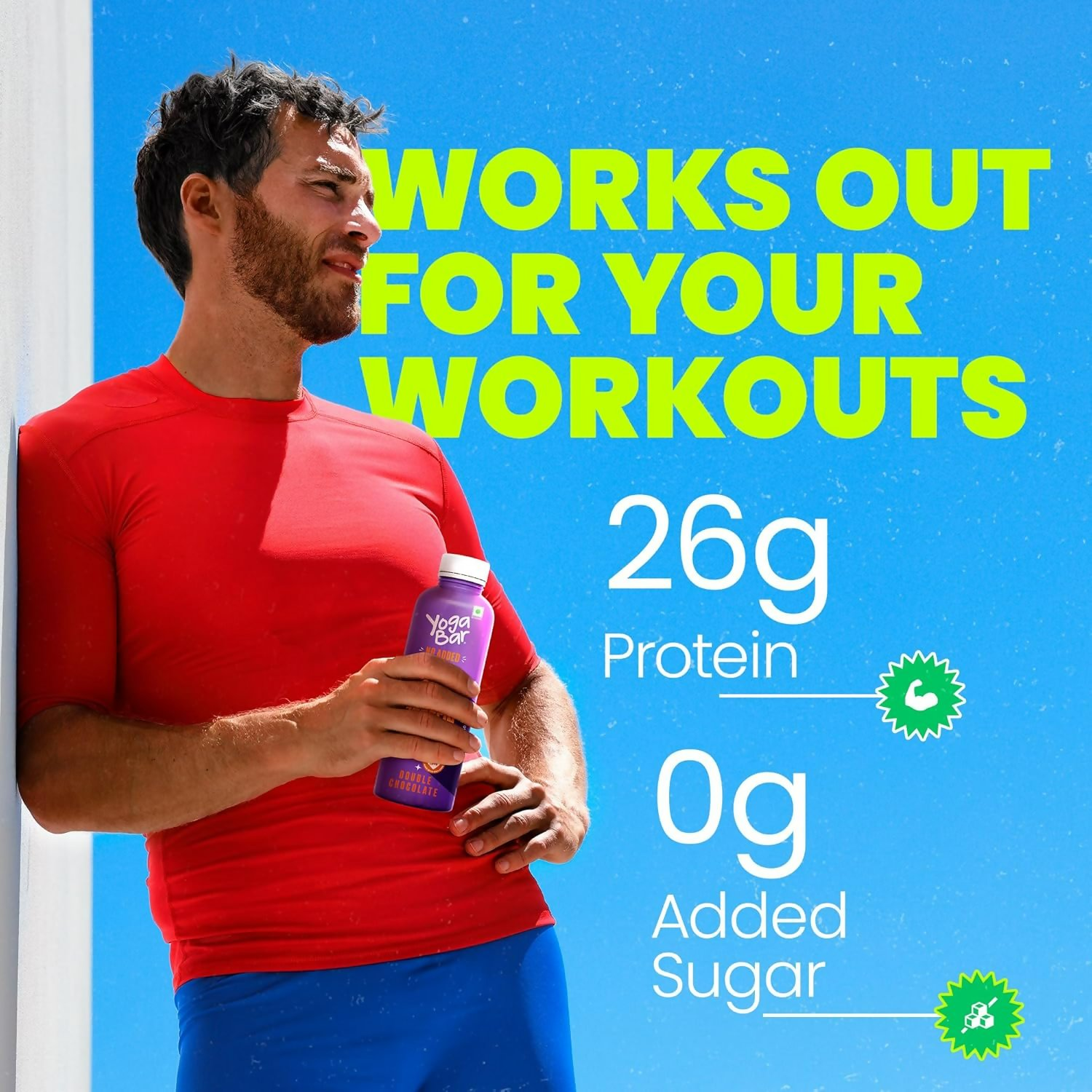 Yoga Bar 26g Protein Milk Shake (Cold Coffee)  Grab2Buy Yoga Bar Grab2Buy