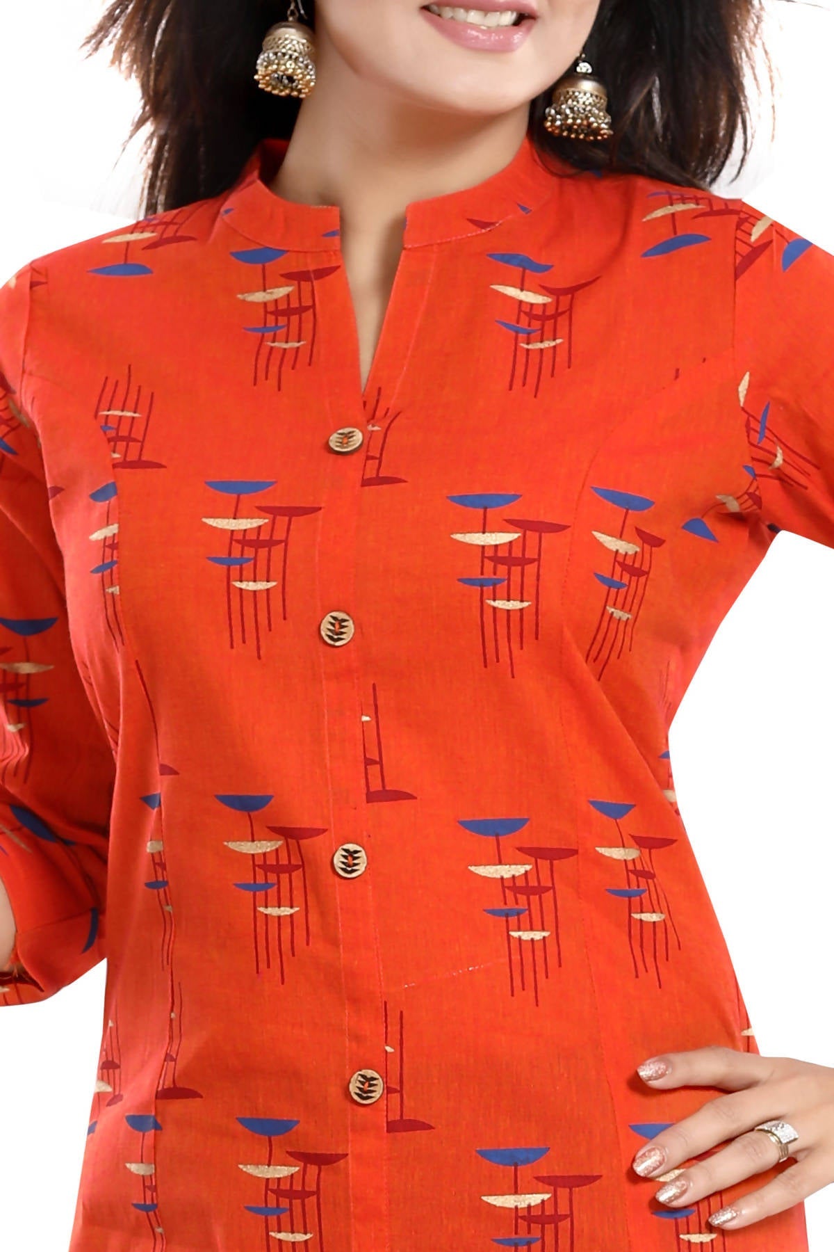 Snehal Creations Casual Cotton Printed Kurti