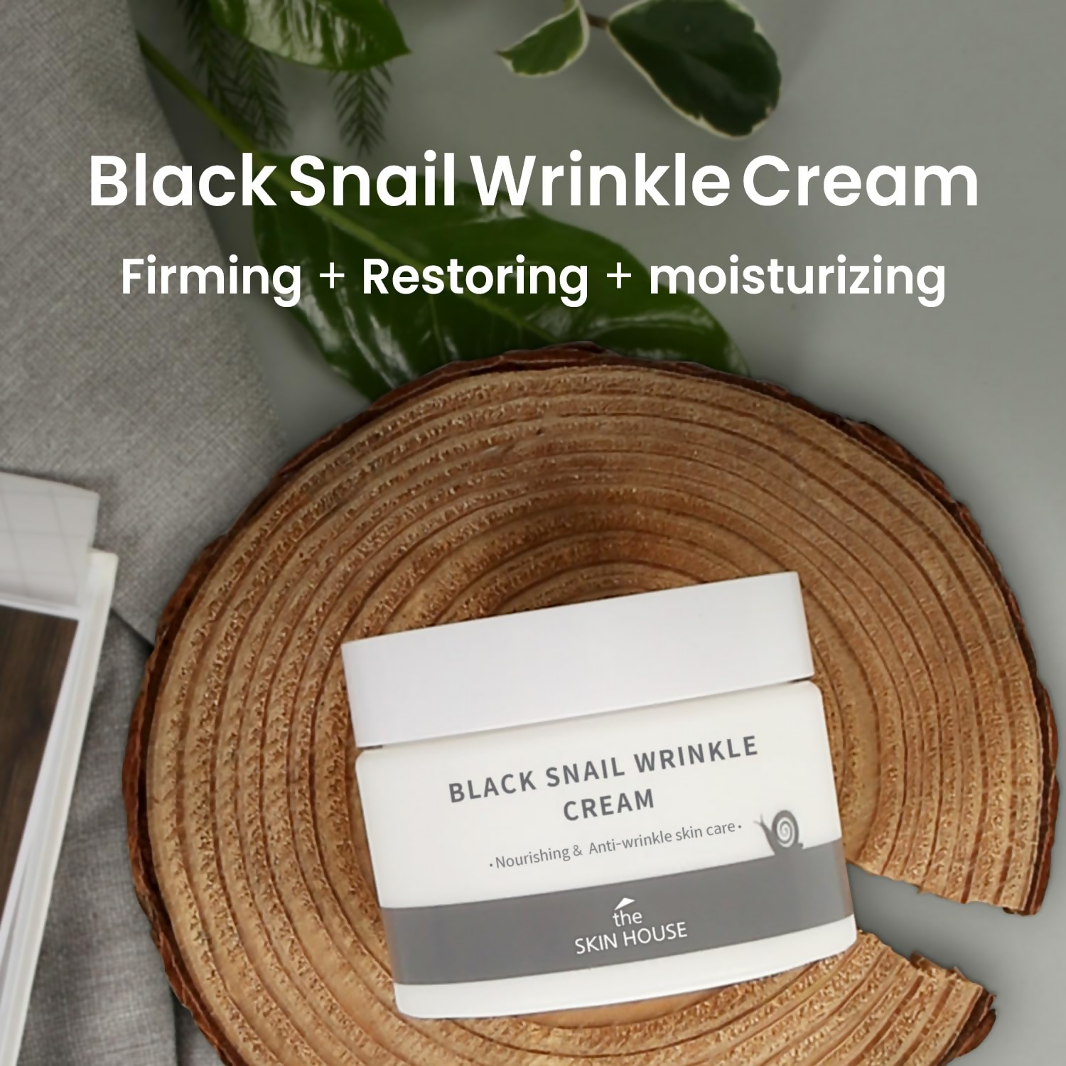 The Skin House Black Snail Wrinkle Cream  Grab2Buy The Skin House Grab2Buy