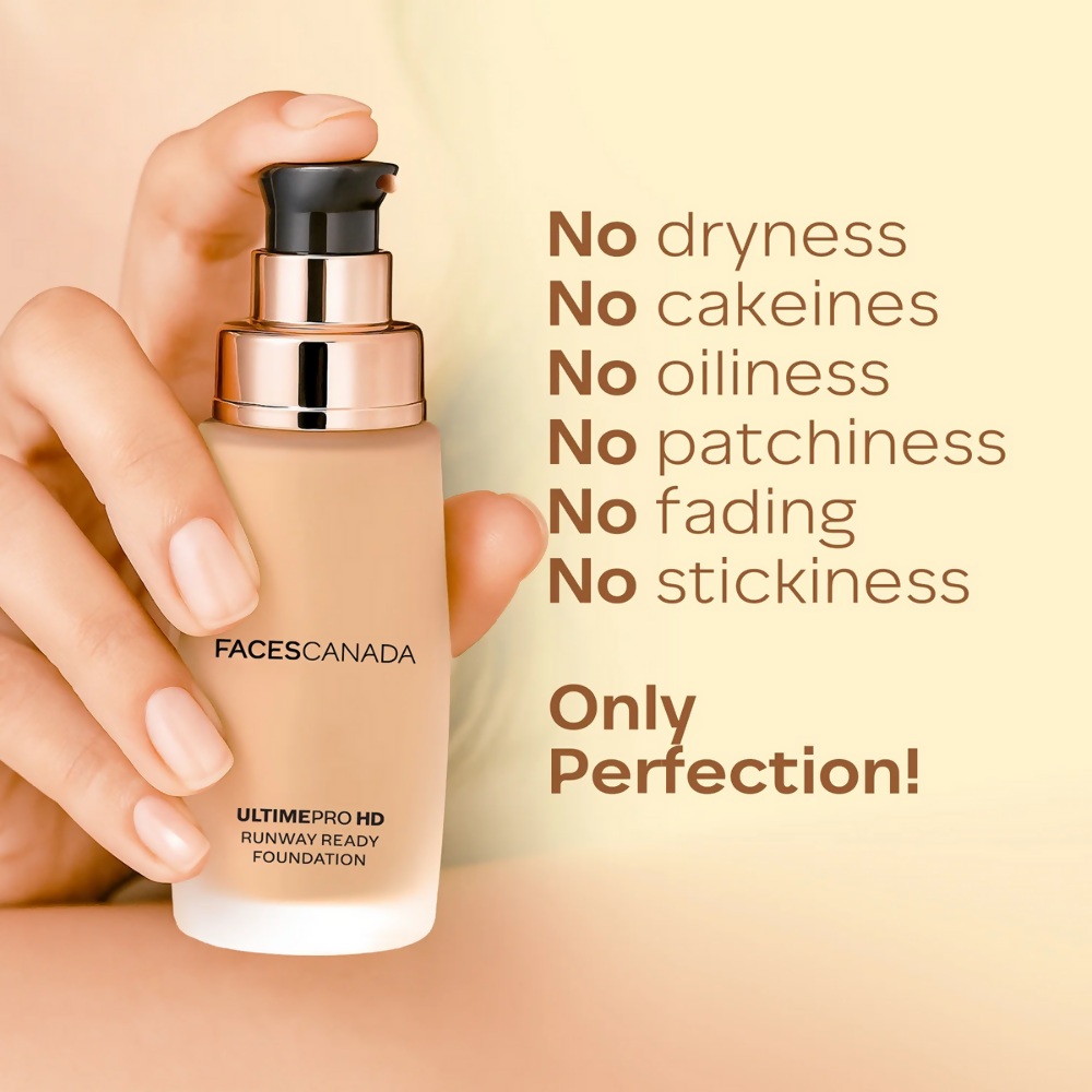 Faces Canada Ultime Pro Hd Runway Ready Foundation - Warm Sand 06