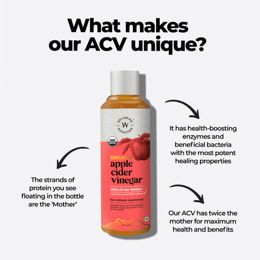 Wellbeing Nutrition Organic Apple Cider Vinegar-Unflavored 