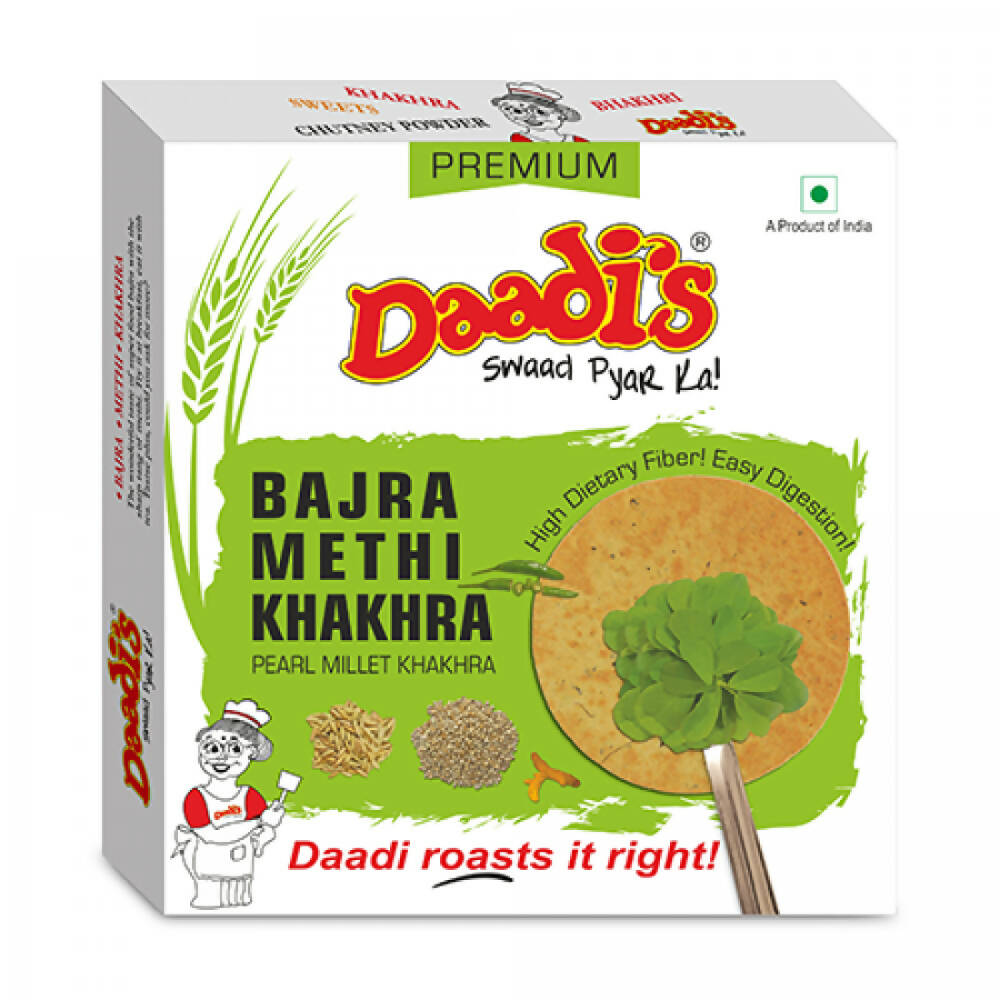 Daadi's Bajra Methi Khakhra - Grab2buy