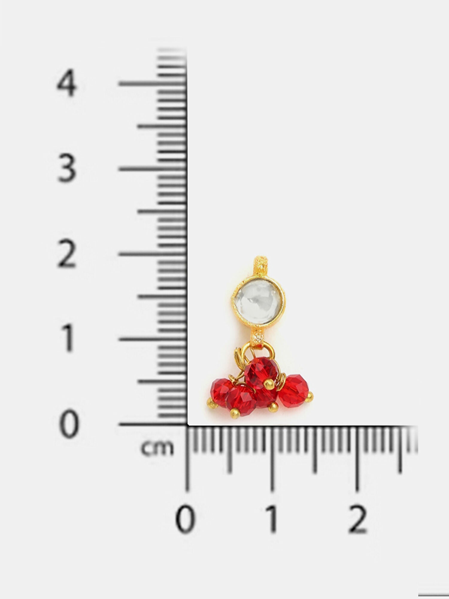 Ruby Raang Women Dainty Drops Earrings