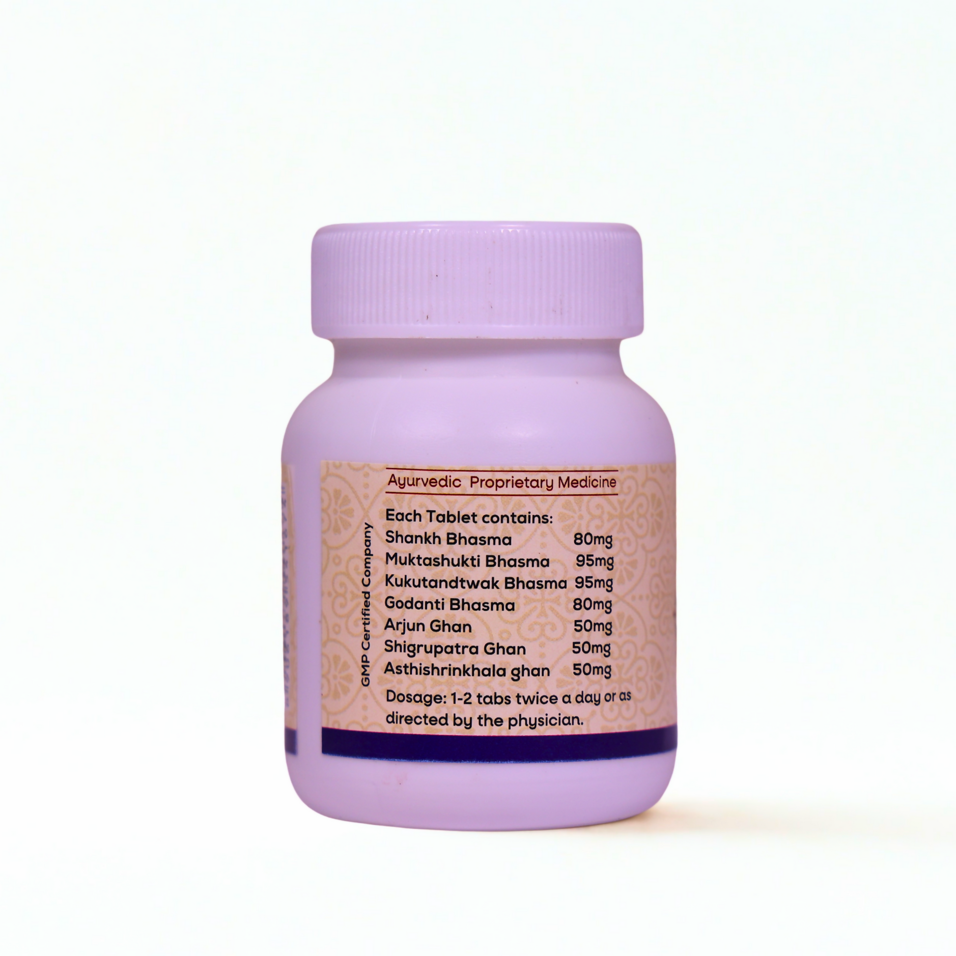 Amrita Asthycal Tablets - Natural Calcium Supplement 