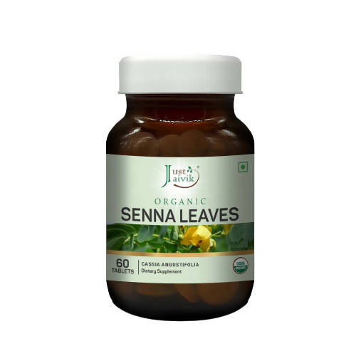 Just Jaivik Organic Senna Tablets 