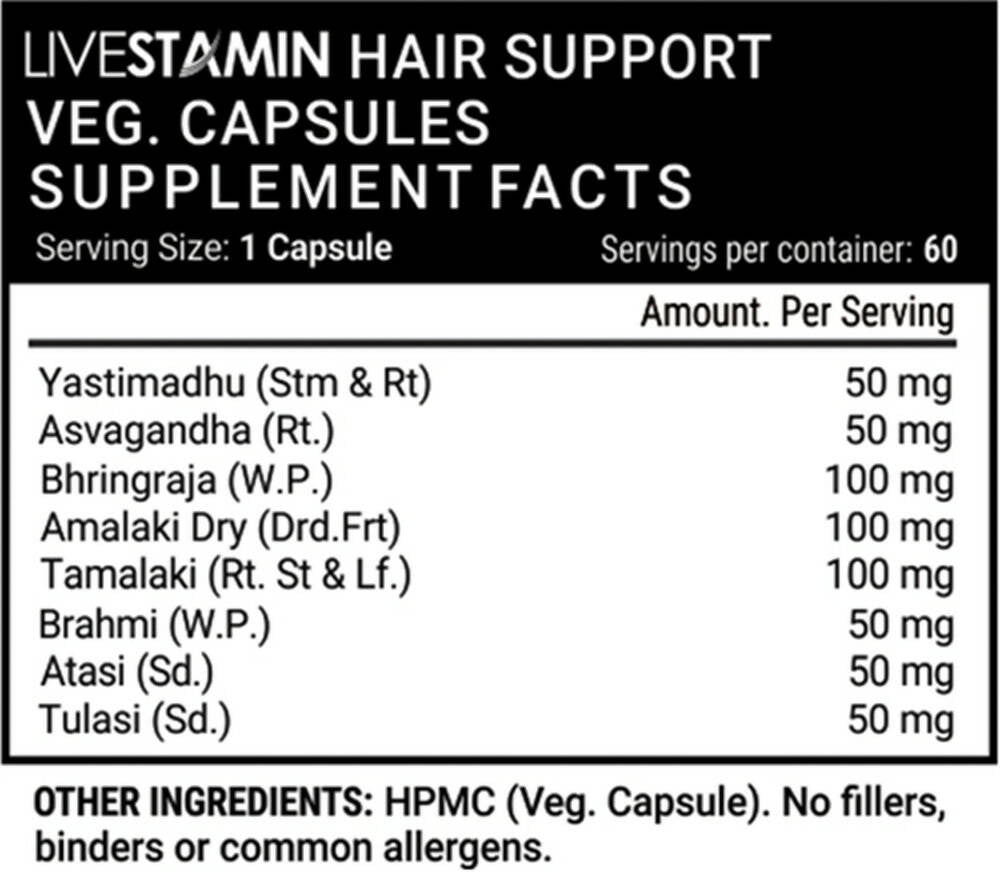 Livestamin Hair Support Capsules - Grab2buy