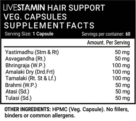 Livestamin Hair Support Capsules - Grab2buy