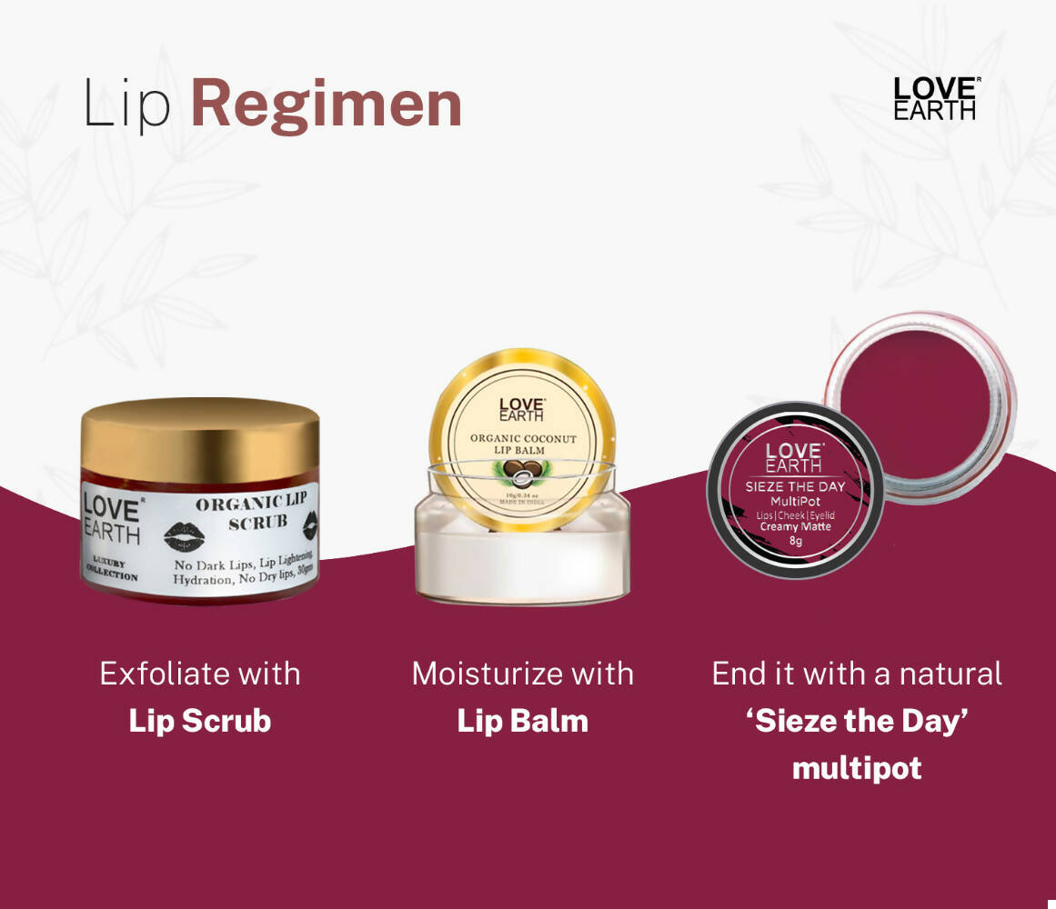 Love Earth Lip Tint & Cheek Tint Multipot-Sieze The Day - Grab2buy