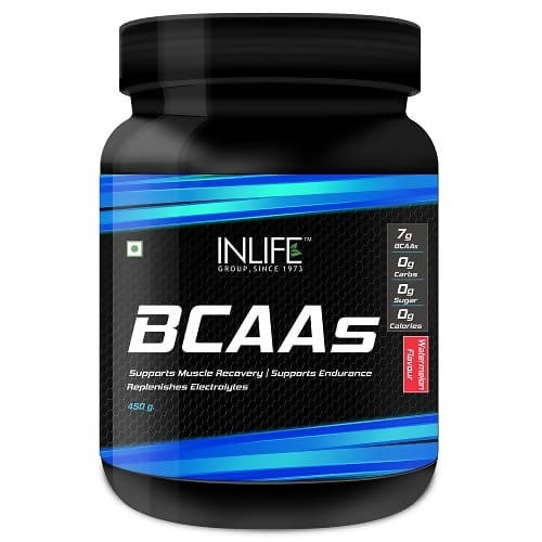 Inlife BCAAs Powder Watermelon Flavour 