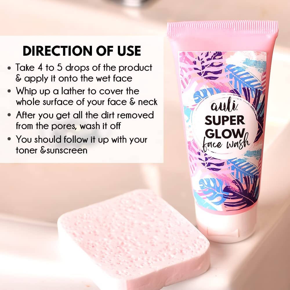 Auli Super Glow Face Wash 