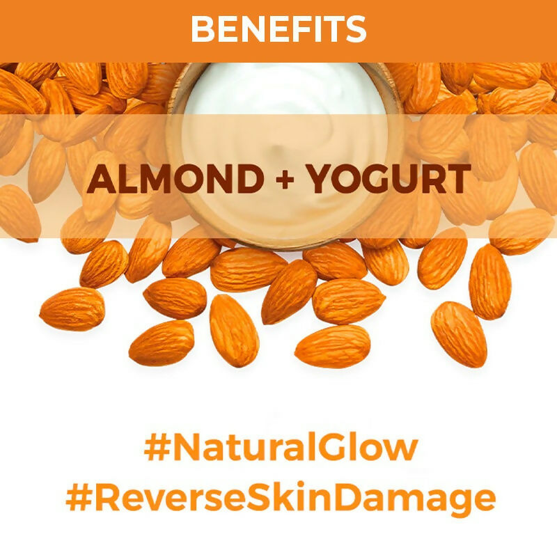 Nykaa Skin Secrets Indian Rituals Almond + Yogurt Sheet Mask For Revitalized & Nourished Skin 