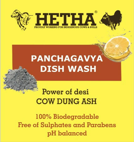 Hetha Panchagavya Dish Wash Liquid Soap 