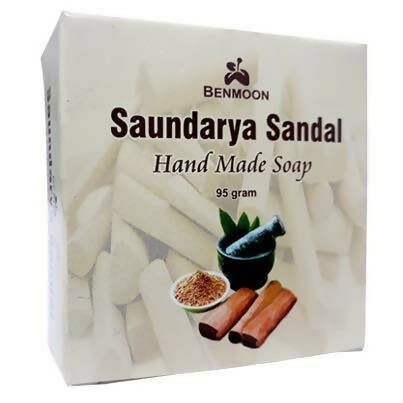 Benmoon Ayurveda Saundarya Sandal Hand Made Soap - Grab2buy
