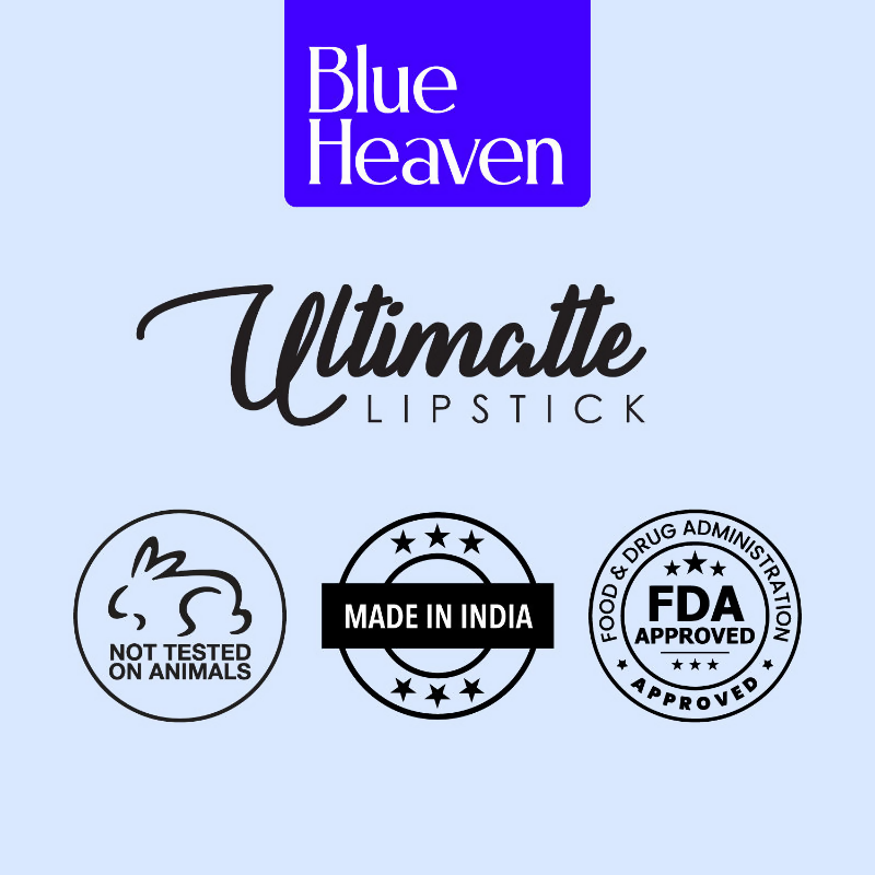 Blue Heaven Ultimatte NonTransfer Long Lasting Lipstick - 06 Pink 