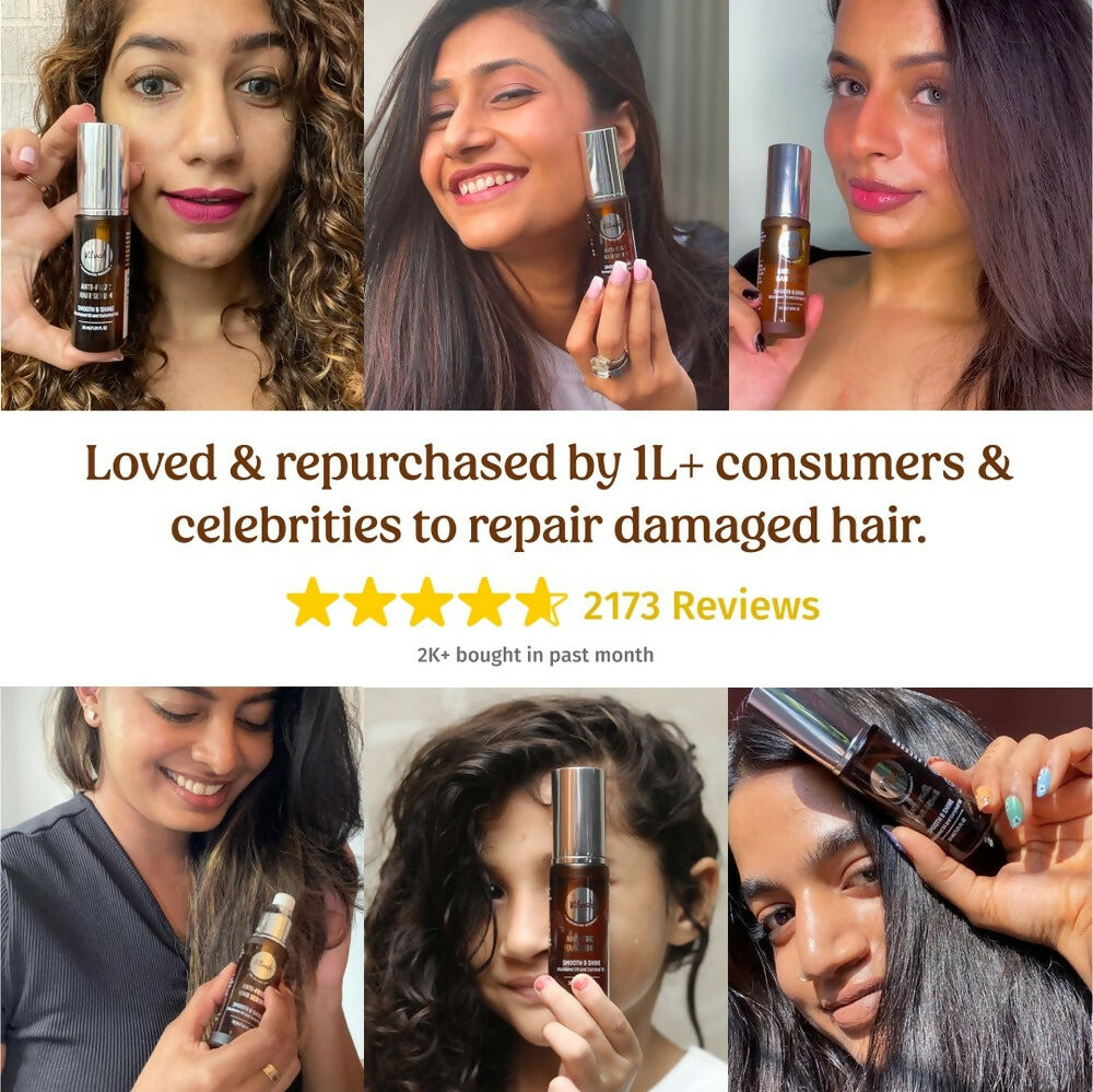 Vilvah Store Anti-Frizz Hair Serum  Grab2Buy Vilvah Store Grab2Buy
