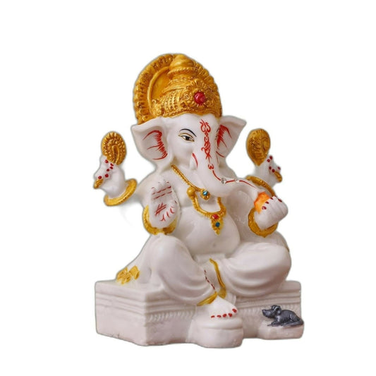 Apnimarket Marble Dust Ganesh Idol - Grab2buy