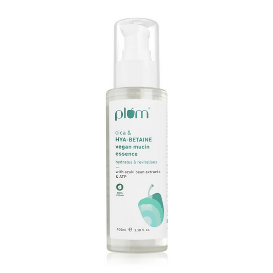 Plum Cica & Hya-Betaine Vegan Mucin Essence 