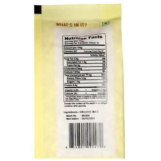 Organic Shastra White Beaten Rice (Poha) 