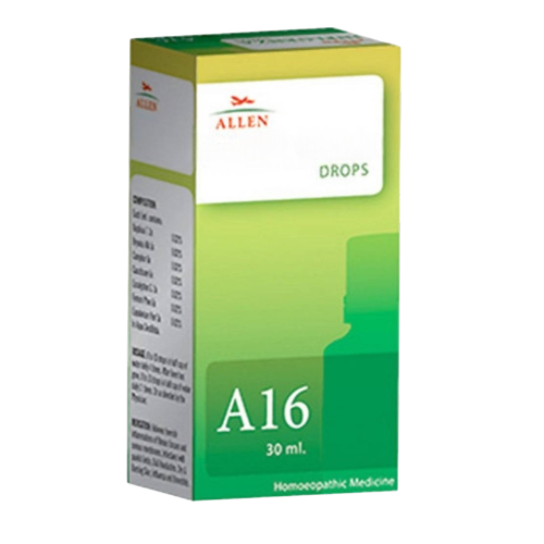Allen Homeopathy A16 Influenza Drops 