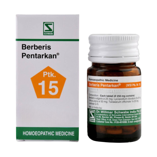 Dr. Willmar Schwabe India Berberis Pentarkan Tablets 