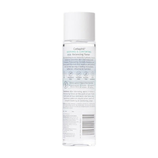 Cetaphil CICA Toner, Skin Barrier Protection, Reduces Irritation