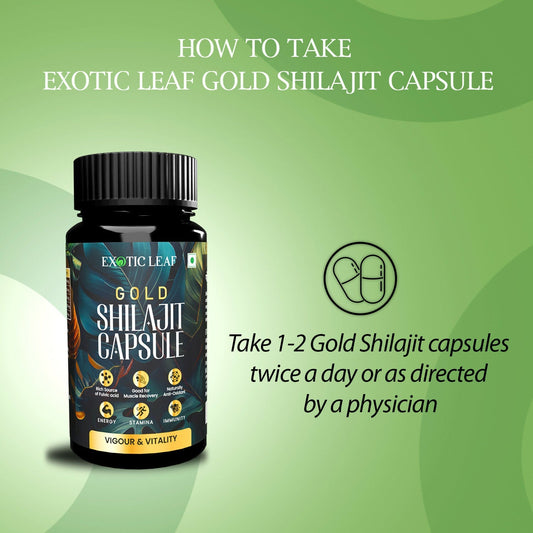 Exotic Leaf Gold SJ Capsules Exotic Leaf