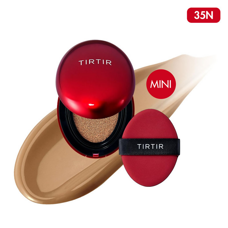 Tirtir Mask Fit Red Mini Cushion Foundation - 35N Walnut  Grab2Buy Tirtir Grab2Buy